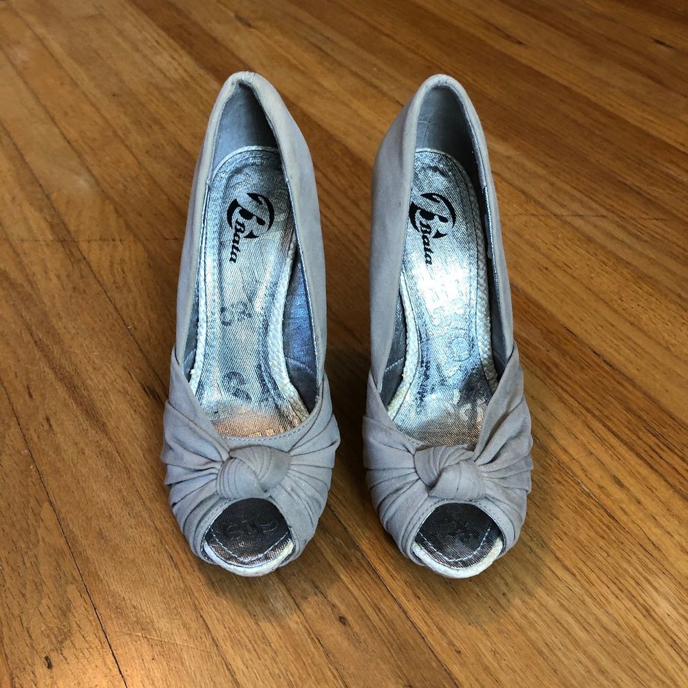 Bata Peep-Toe Stiletto Size 35 - Picture 2 of 10